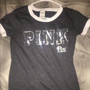Vs pink Sequin shirt